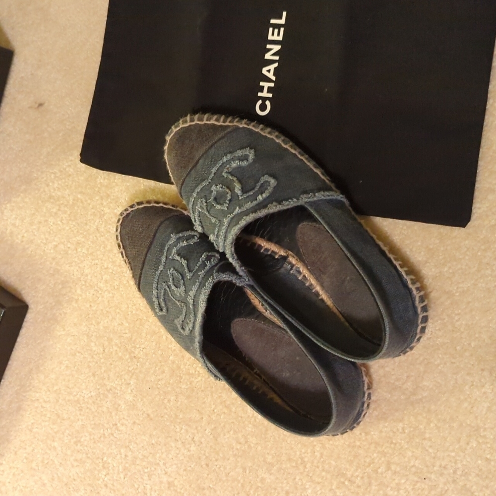 Chanel Cloth Espadrilles (Sz 36/US 5)